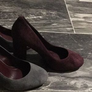 BCBG BG-Franka pumps Steel or Pinot color size 6 LAST FINAL PRICE SALE